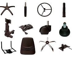 Tabourets de pièces de rechange