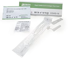 Test d'antigène - salive