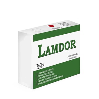 Gouges stériles en acier inoxydable Lamdor (tailles disponibles)