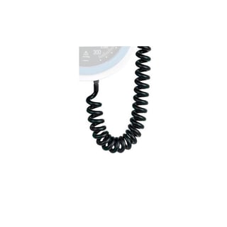 Tube Riester en spirale, noir, latex