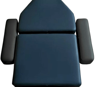 Ensemble d'accoudoirs pour table d'ostéopathie Scall avec gouttes Coinfycare EL08B
