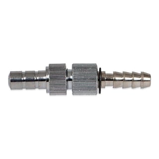 Raccord tube Riester partie I (court) et partie II (long), chrome brillant