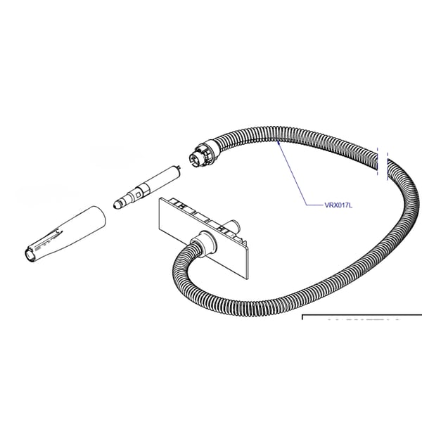 Nouveau tube à main LED pour aspirateur Vortix VRX3L (avec lumière LED)