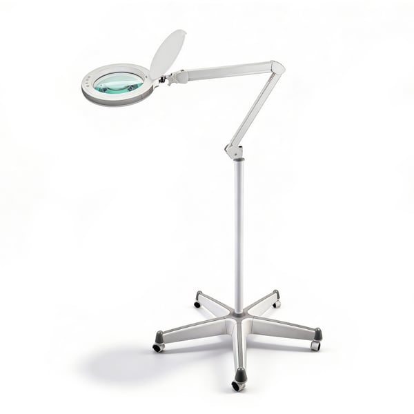 Lampe loupe LED WIDEN PLUS x5 : pour l’esthétique, la dermatologie et les travaux de précision