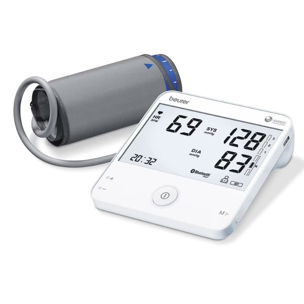 Tensiomètre de bras : Beurer BM-95 avec ECG et Bluetooth Cardio Expert avec fonction ECG, détection des arythmies et Bluetooth