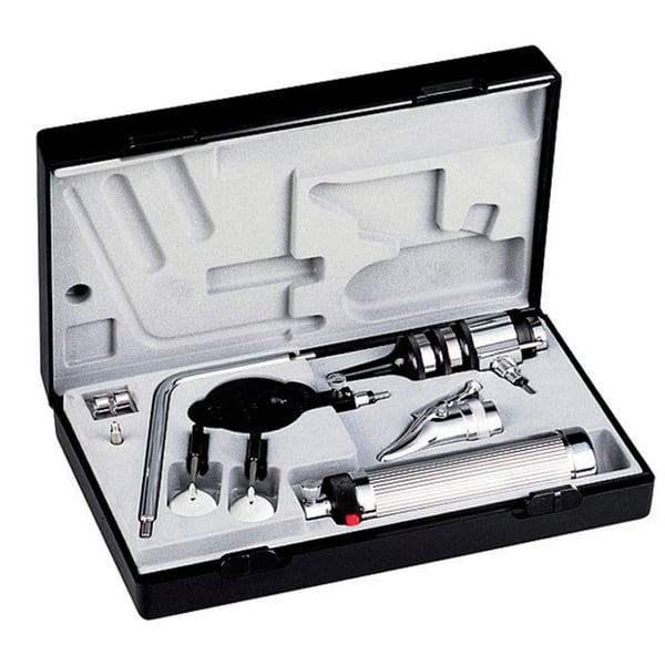 Ensemble Riester Econom Vac. 2.7V / XL 2.5V, commande pour batteries type C avec rhéostat