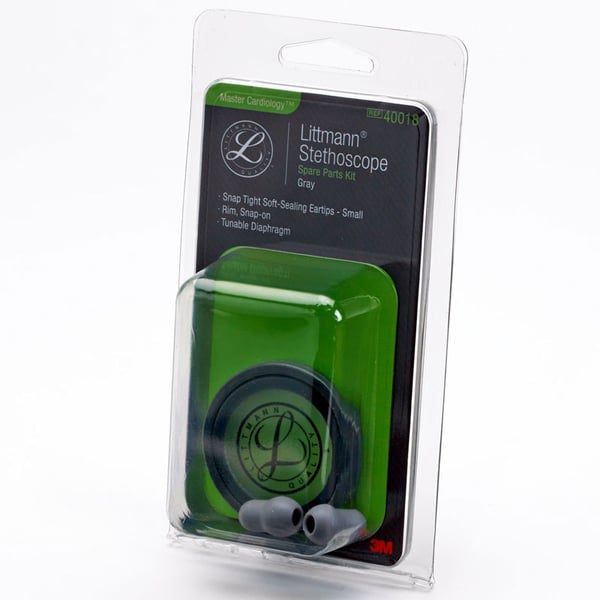 Kit de pièces de rechange Stéthoscope Littmann Master Cardiology, couleur gris
