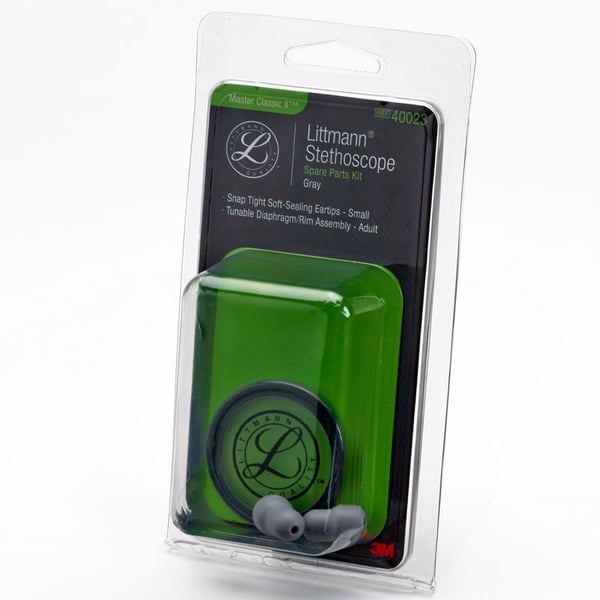 Kit de pièces de rechange Stéthoscope Littmann Master Classic, couleur gris