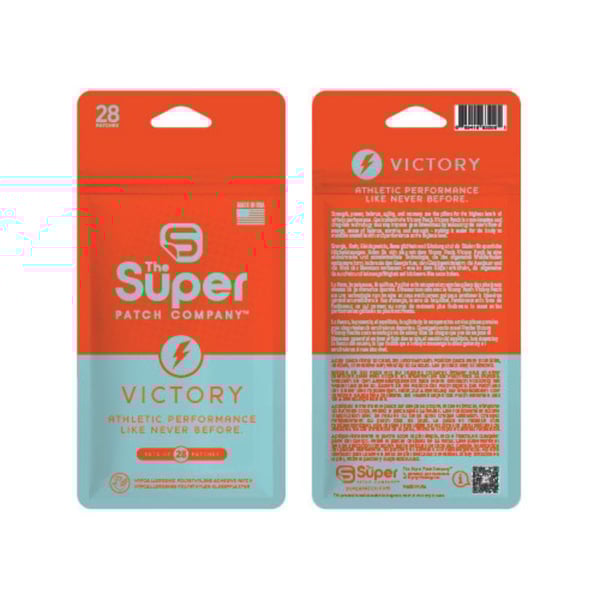 Victory Super Patch - Pack de 28 Patchs : Stimulation vibrotactile qui peut améliorer l'énergie, l'équilibre, l'endurance et la force