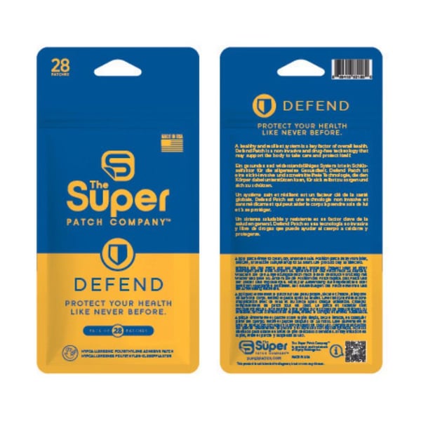 Defend Super Patch - Pack de 28 patchs : La stimulation vibrotactile facilite le maintien de la santé globale