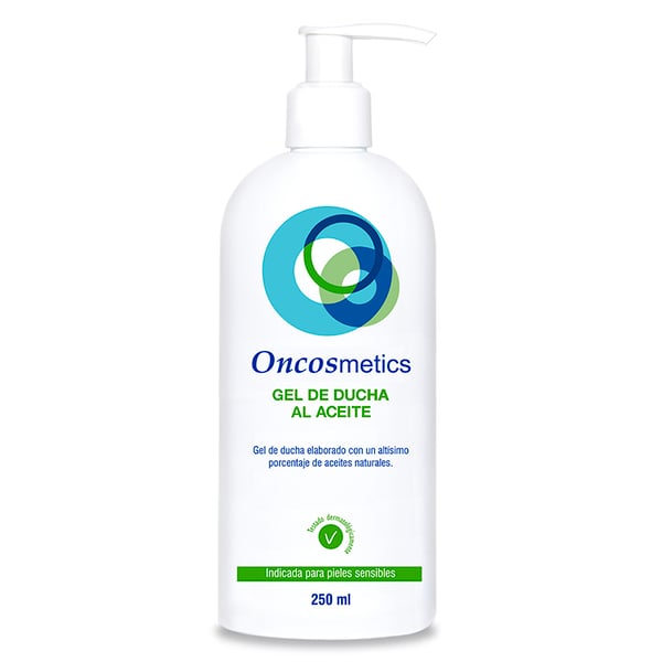 Oncosmetics Gel Douche Oncologique Huile Hydratante 250 ml : Huile de bain douce et hydratante pour une hygiène quotidienne soignée lors des traitements de chimiothérapie et radiothérapie oncologiques