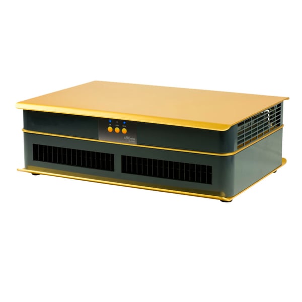 AERSwiss Pro Gold: Ioniseur d'air bipolaire pour le traitement et l'assainissement de l'air jusqu'à 60 m²