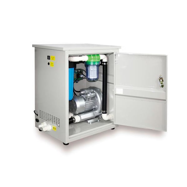 Equipement dentaire à aspiration sèche carénage monoposition technoflux