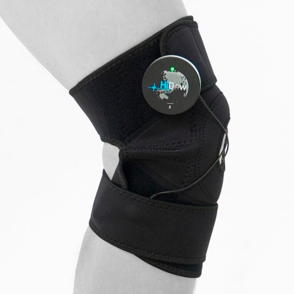 AcuKnee Wrap Hidow : Genouillère pour les traitements d'électrothérapie avec les appareils Tens-EMS Hidow
