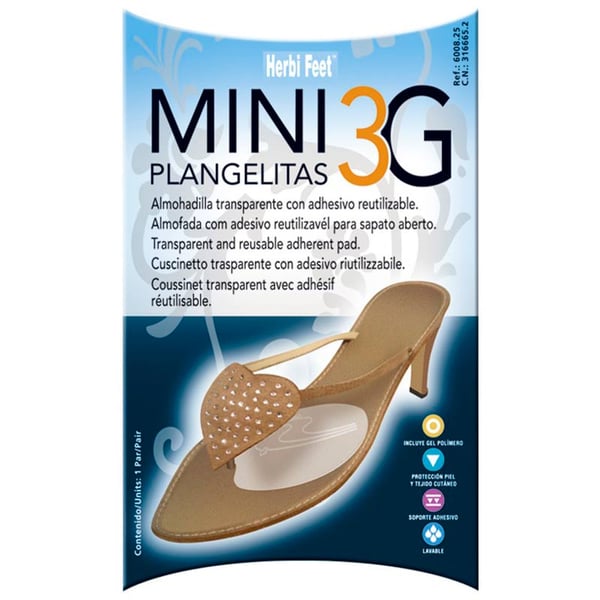 Pad Miniplangelitas 3G (vendu par paire)