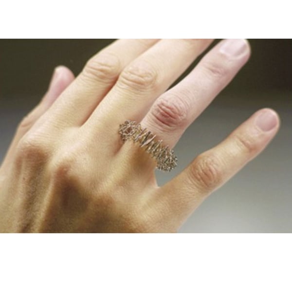 Anneau Su-Jok: Idéal pour stimuler les zones réflexes de la tête et des articulations des bras et des jambes (5 unités)