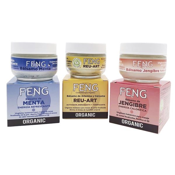 FENG Baumes 50ml : Menthe, Gingembre et Armoise et Curcuma