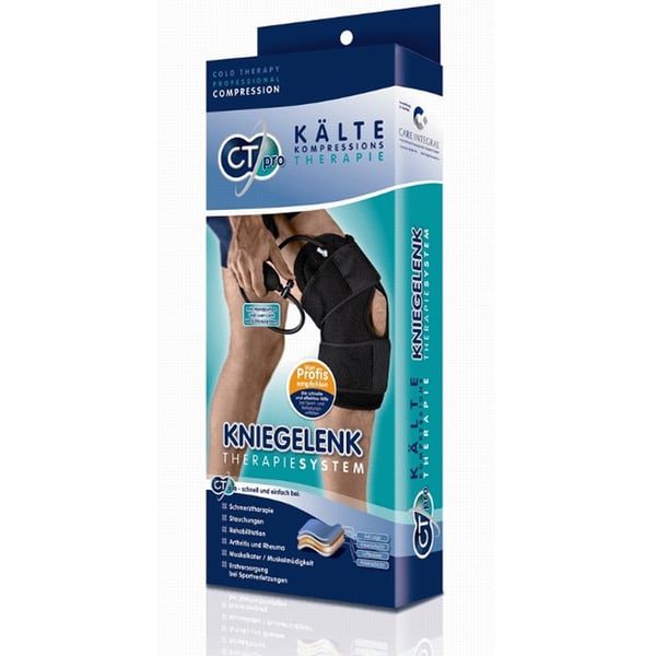 CT-PRO Genou : Système de thérapie Froid - Chaud + Compression