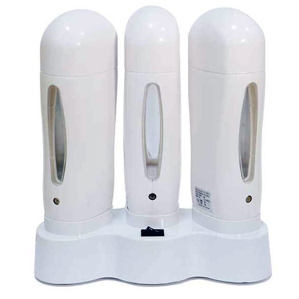 Tripleheater Wax Heater (trois cartouches) : équipé d'un indicateur de niveau de cire latéral