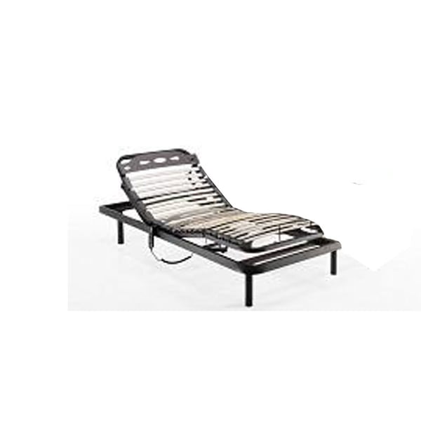 Sommier articulé Kinefis Matrix à cinq plans d'articulation : un lit et un moteur