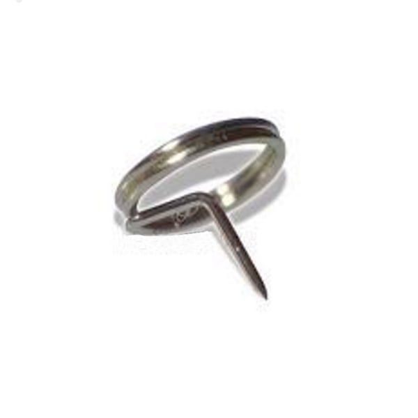 Punaise en acier d'auriculothérapie chinoise sans adhésif (4x2 mm)