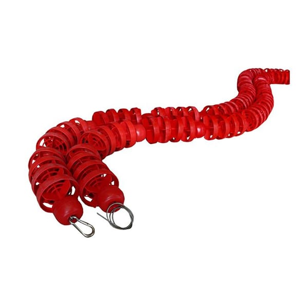 Aquatic Lane Ropes Moscow Antiolas avec câble et mousqueton, 25 mètres