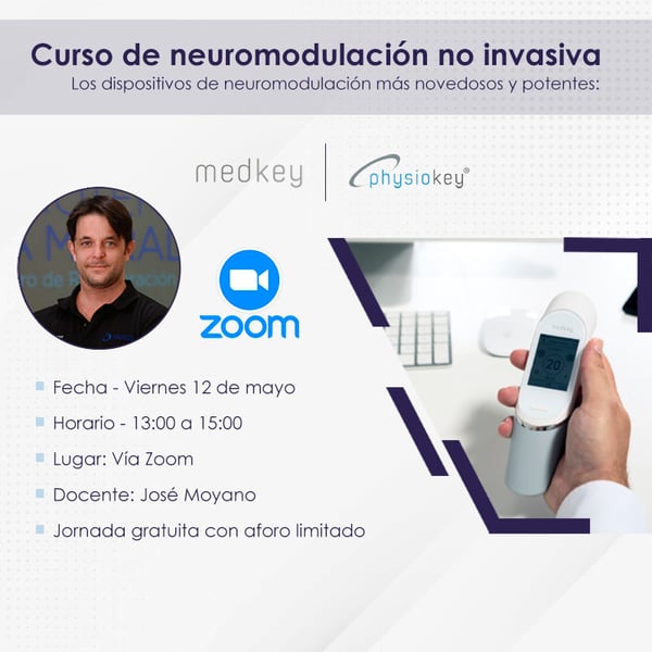 COURS DE NEUROMODULATION AVEC MEDKEY ET PHYSIOKEY - VIA ZOOM - GRATUIT - 05-12-2023