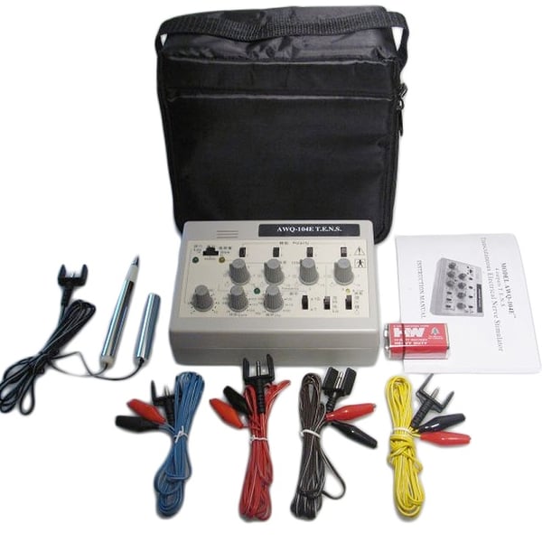Électrostimulateur d'acupuncture avec détecteur de points ajustable AWQ104E
