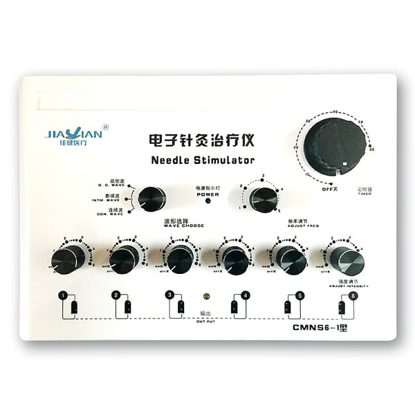 Électrostimulateur d'acupuncture Model CMNS6-1 : Équipé de 6 sorties indépendantes