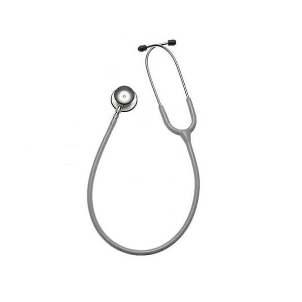 Stéthoscope Riester Duplex, en aluminium, avec pièce de contact double (gris ardoise)