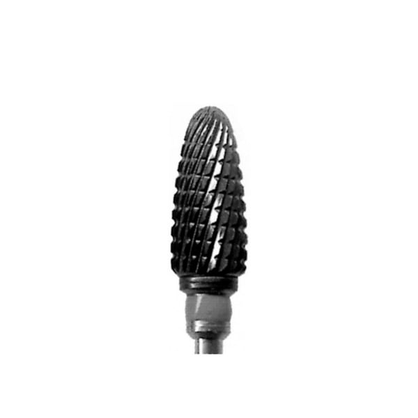 Fraise en carbure de tungstène MC 251QF (060) : Abrasion grossière. Idéal pour un ponçage des ongles fort et agressif