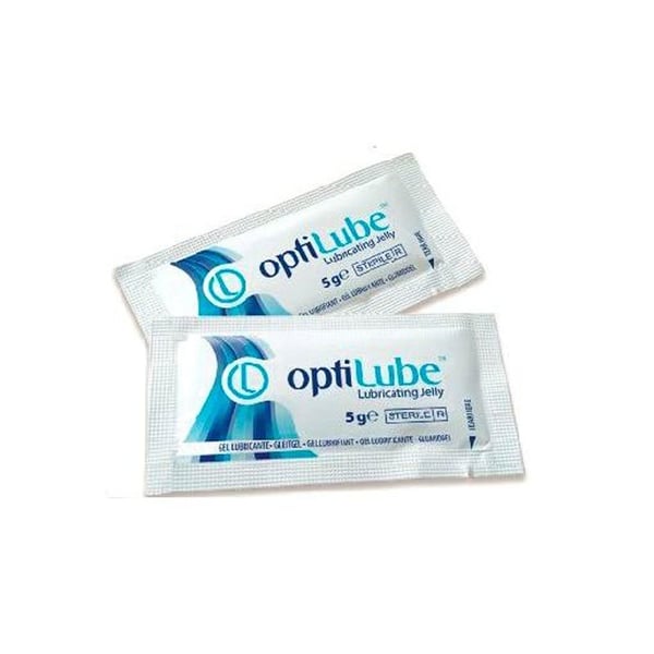 Optilube Gel Lubrifiant Stérile Sachets Unidoses 5 gr : Lubrification optimale, soluble dans l'eau, non gras
