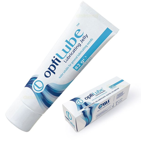 Stérile Tube Lubrifiant Gel Optilube 82 gr: lubrification optimale, et non grasse soluble dans l'eau
