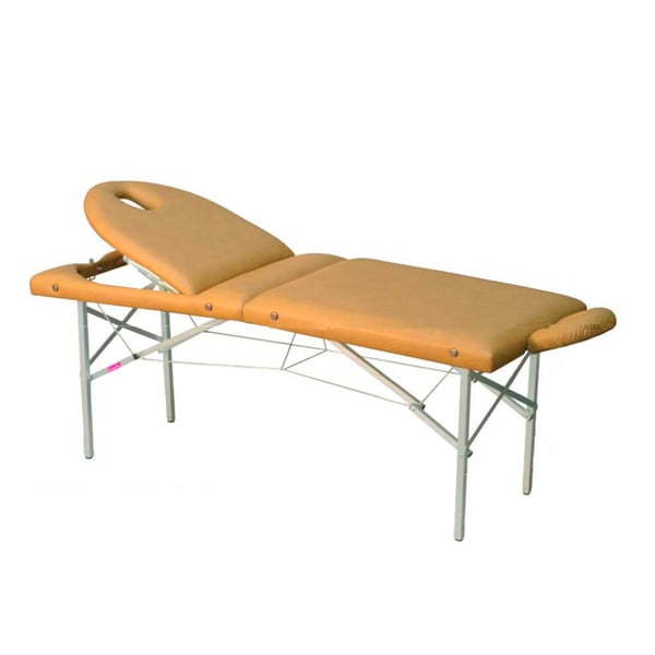 Table pliante en aluminium, 2 parties et hauteur réglable Kinefis Morava 207 x 70