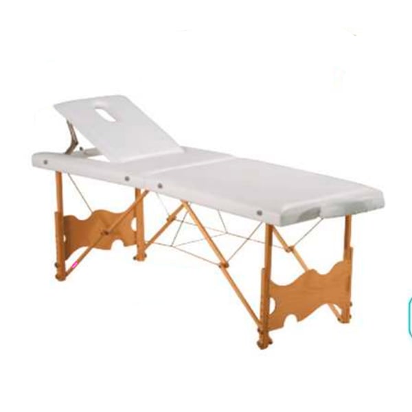 Table pliante en bois, 2 parties et hauteur réglable Kinefis Dordoña 207 x 70