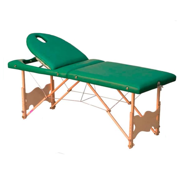 Table pliante en bois, 2 parties et hauteur réglable Kinefis Ems 182 x 62