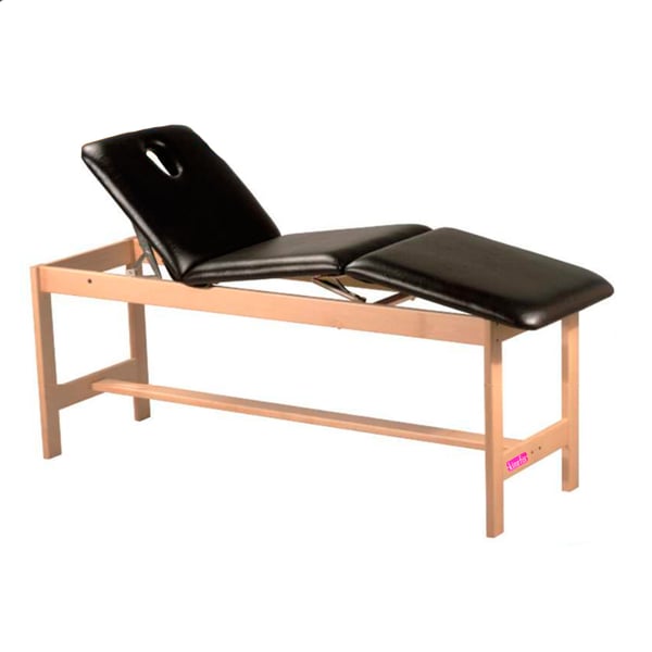 Table fixe en bois, 3 parties et hauteur fixe Kinefis Tweed 182 x 62
