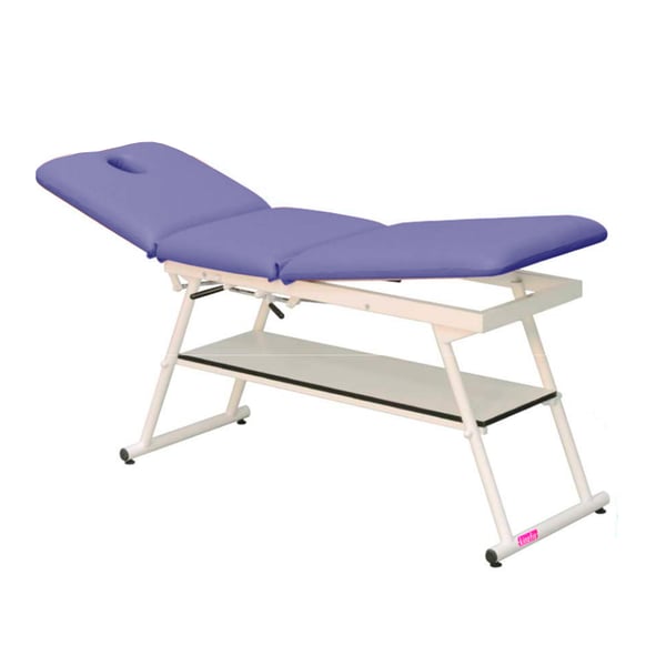 Table fixe en métal, 3 parties et hauteur fixe Kinefis Vardar 185 x 62