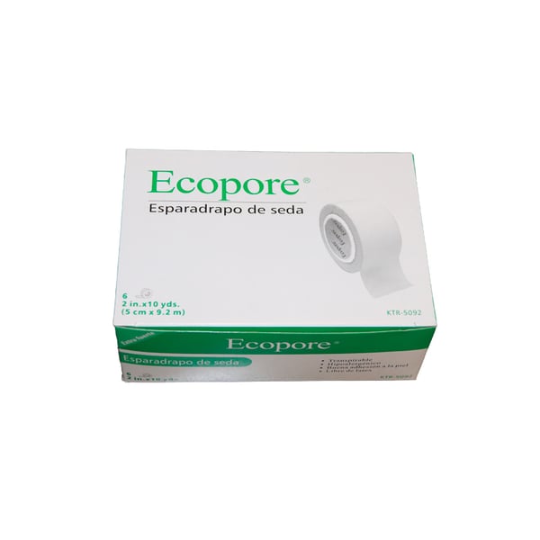Ecopore Unidix Silk Pansement 5 x 10m (Boîte de six unités)