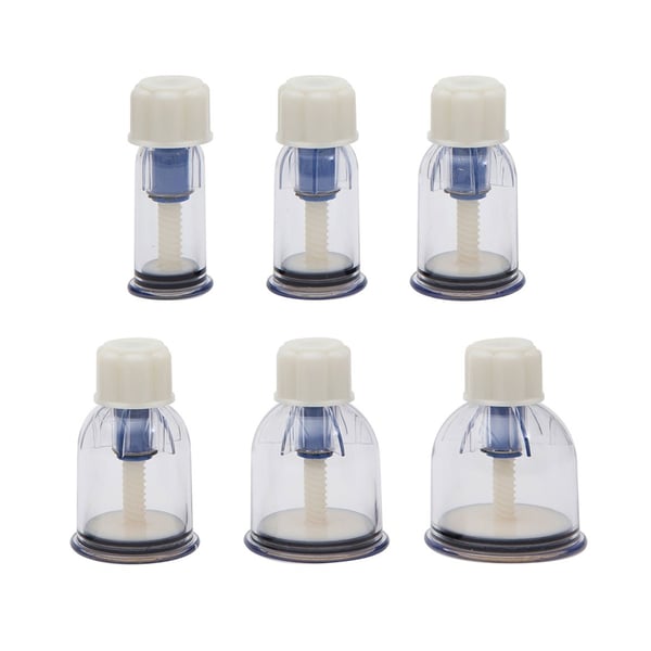 Mallette de ventouses aimantées (six unités) : Génère une grande congestion sanguine