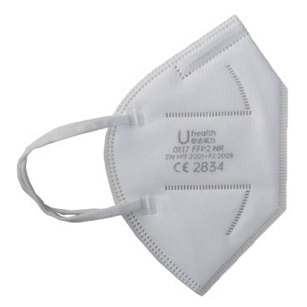 Masques FFP2 avec certification CE européenne (emballés individuellement - boîte de 50 unités)