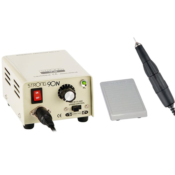 Micromoteur Twist de 35 000 tr/min : Équipé d'une pièce à main et d'une pédale