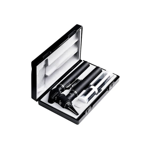 Otoscope/ophtalmoscope de poche ri-mini® avec éclairage 2,5 V HL (noir)