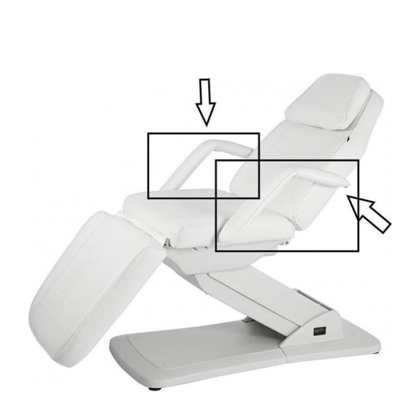 JEU D'ACCOUDOIRS POUR 2214A.2234A.2241C