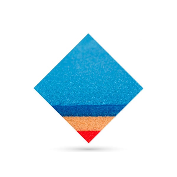 Podialene Tri-densité bleu 9mm