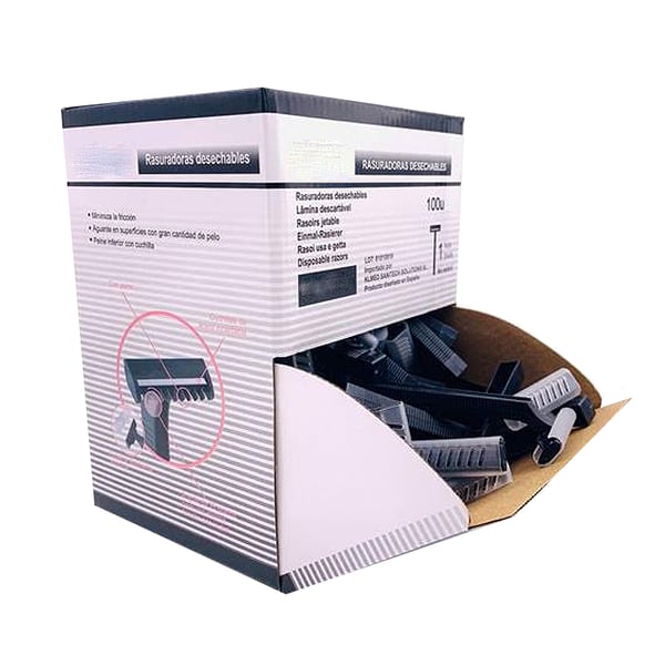 Rasoir non stérile 1 lame (100 unités)