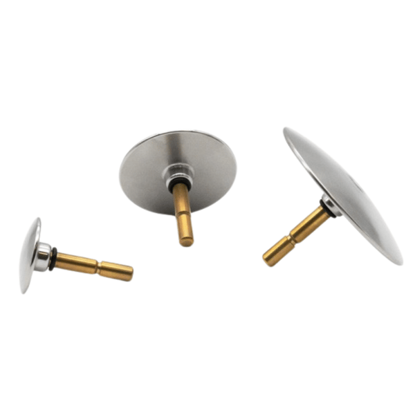 Kit de 3 électrodes convexes résistives