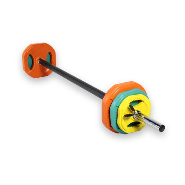 Ensemble complet Body Pump : Barre + disques + colliers (28 mm)