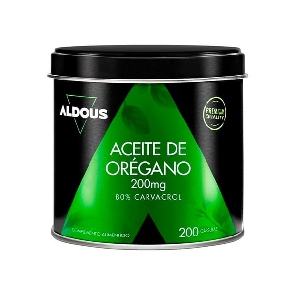 Huile d'origan Aldous (200 capsules)