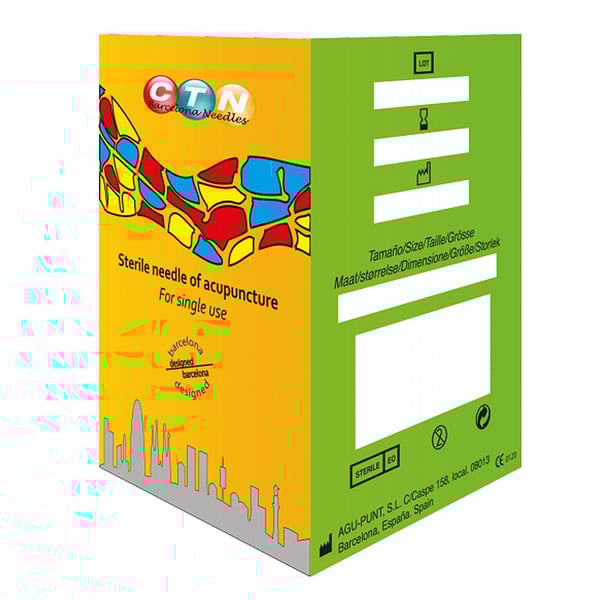 Aiguille d'acupuncture Agupunt CTN : Le meilleur rapport qualité prix du marché européen (100 unités)